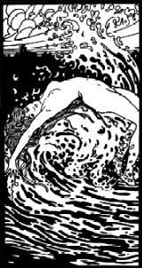 Illustration - Baruffi - Woman on Wave