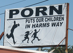 Porn puts our children in harm's way sugn