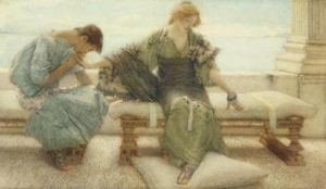 Ask me no more....for at a touch I yield, 1886_Alma-Tadema, Sir Lawrenc